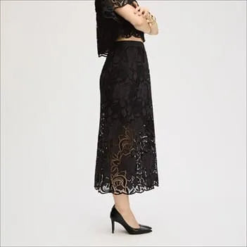 Lace Maxi Skirt