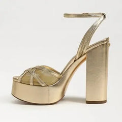 Sandy Block Heel Platform Sandal