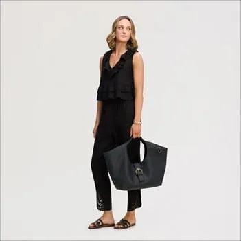 Eyelet Pull On Pant