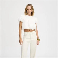 3D Floral Bubble Top
