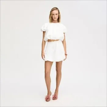 Paillette Bubble Skirt