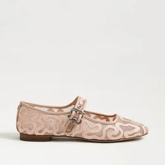 Michaela Mesh Mary Jane Flat