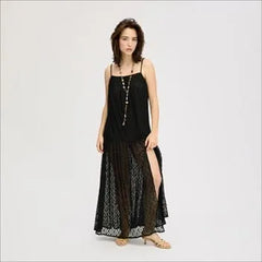 Drop Waist Midi Dress