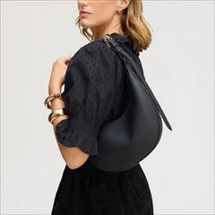Lucy Convertible Buckle Shoulder Bag