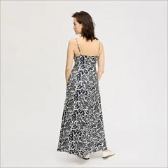 Lace Trim Slip Maxi Dress