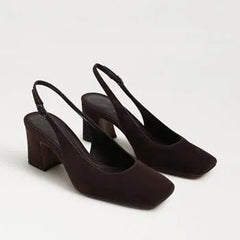 Lucille Block Heel Slingback