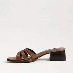 Farrin Block Heel Slide Sandal