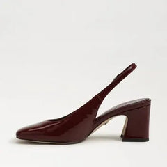 Lucille Block Heel Slingback