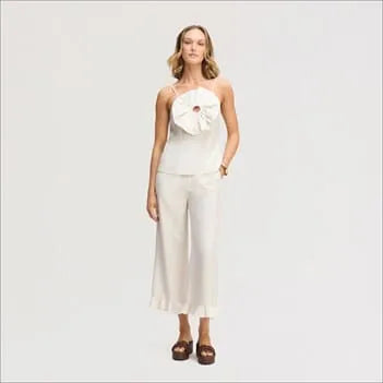 Ruffle Hem Pant